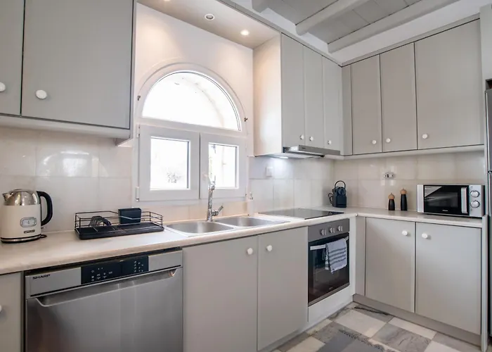 Cavos Paros Two-bedroom With Private Pool & Jacuzzi Hébergement de vacances Alikí